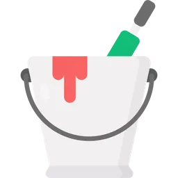 Free Paint Bucket  Icon