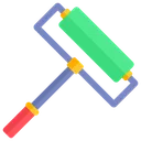 Free Paint Roller Paint Rollers Repair Icon