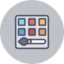 Free Paintbox Icon