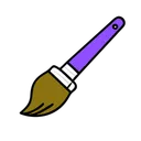 Free Paintbrush Construction Tool Icon