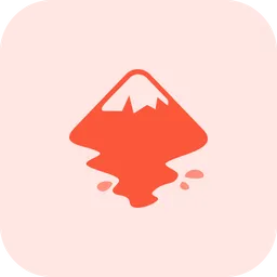 Free Paisaje de tinta Logo Icono