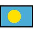 Free Palau Flag Icon