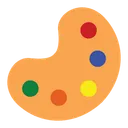 Free Paleta De Colores Paleta Color Icon