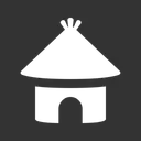 Free Palm Branches Roof Icon