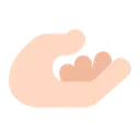 Free Up Hand Flat Icon