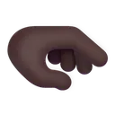 Free Down Hand Color Icon