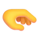 Free Down Hand Color Icon