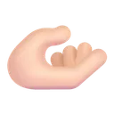 Free Up Hand Color Icon