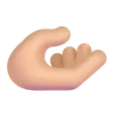 Free Up Hand Color Icon