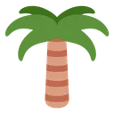 Free Palm Tree Green Icon