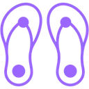 Free Pantoffel Schuhe Sandalen Icon