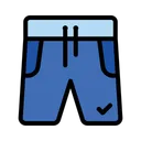 Free Pants Half Shorts Icon