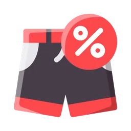 Free Pants discount  Icon
