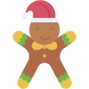 Free Pao De Gengibre Natal Biscoito Ícone