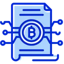 Free Libro Blanco Papel Bitcoin Documentos Icono