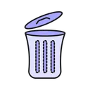 Free Contenedor de basura  Icono