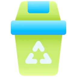 Free Papelera de reciclaje  Icono