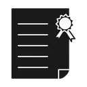 Free Paper Report Sheet Icon