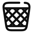 Free Paper Bin Icon