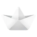 Free Paper Boat Origami Paper Craft Icon