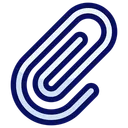 Free Paper Clip Clip Attachment Icon