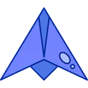Free Paper Airplane Aeroplane Icon