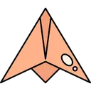 Free Paper Airplane Aeroplane Icon