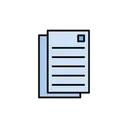 Free Paper Laboratory School Supplies Icon