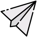 Free Paper Plane Send Mail Icon