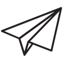 Free Paper Plane Paper Aeroplane Paper Airplane Icon