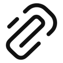 Free Paperclip  Symbol