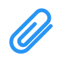 Free Paperclip  Icon