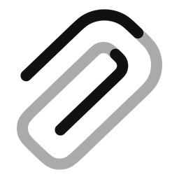 Free Paperclip  Icon