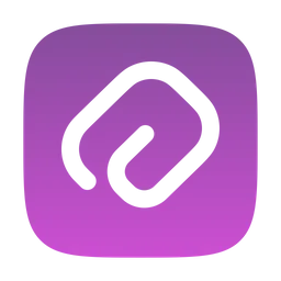 Free Paperclip rounded  Icon