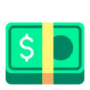 Free Billet De Banque Plat Icône