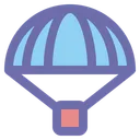 Free Parachute Balloon Air Icon