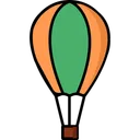 Free Parachute Balloon Air Icon