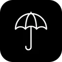 Free Parapluie Protection Securite Icon