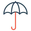 Free Parapluie Protection Securite Icon