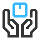 Free Parcel Insurance Package Care Box Icon