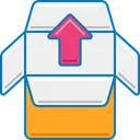 Free Open Package Package Outside Courier Outside Icon