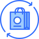 Free Parcel Return Package Return Order Return Icon