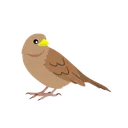 Free Pardal Passaro Mosca Ícone