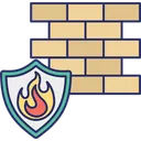 Free Pare Feu Antivirus Gravure De Donnees Defense Internet Icon