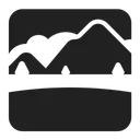 Free Park High Contrast Icon