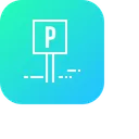 Free Parkplatz Schild Information Symbol