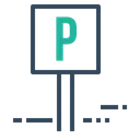 Free Parkplatz Schild Information Symbol