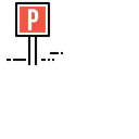 Free Parkplatz Schild Information Symbol