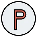 Free Parkplatz Schild Strasse Symbol