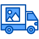 Free Truck Ads Advertisment Icon